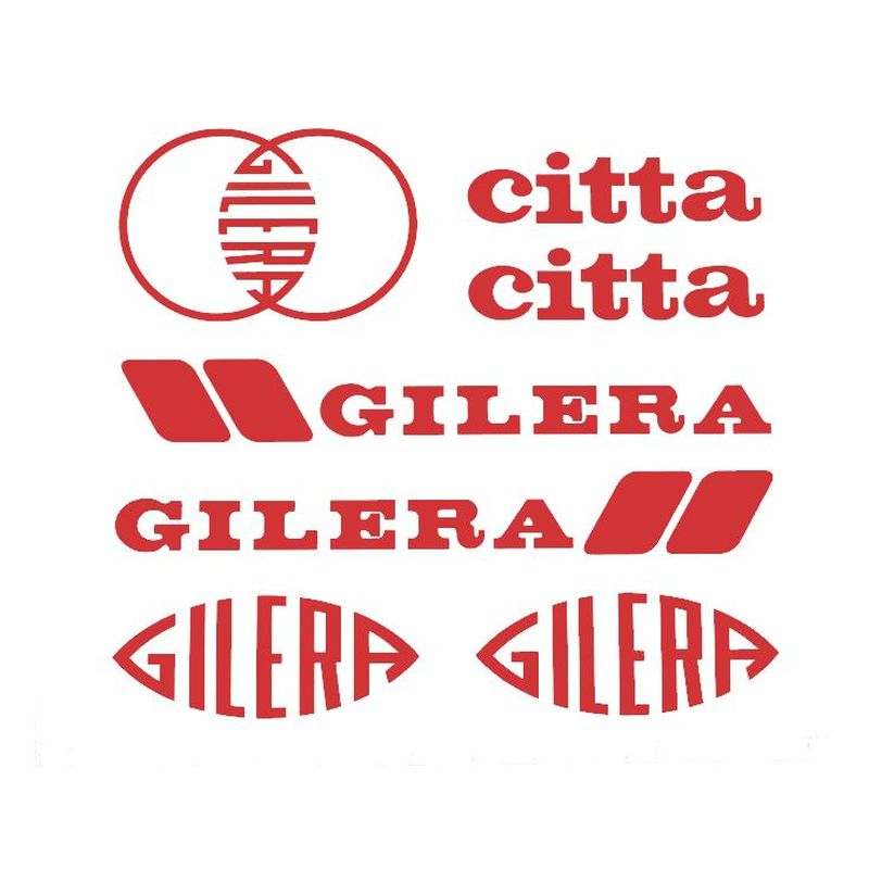 Stickers Gilera Citta & Merchandise