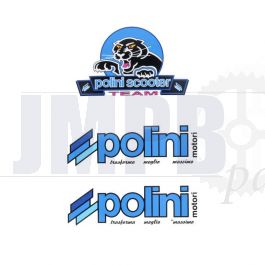 Sticker Set POLINI logo small