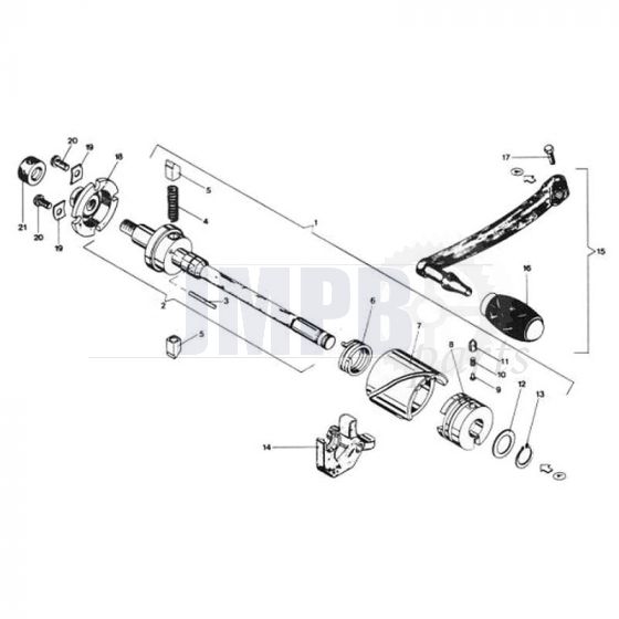 10. Zundapp 529 Gear axle