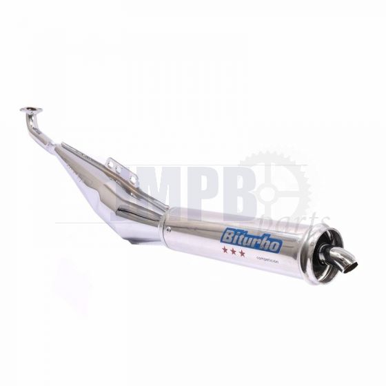 Exhaust Puch Maxi Biturbo Chrome-Alu