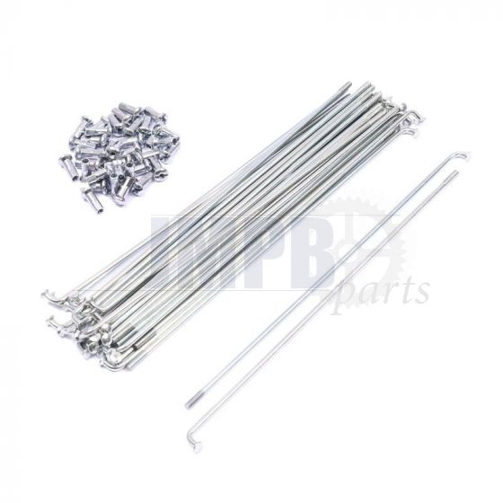 Spokes set Galvanized 2.9 X 190MM