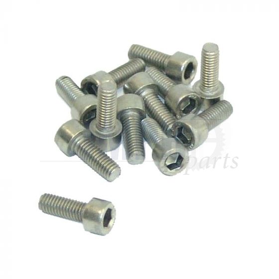 Allen bolt M6X20 SS Din 933