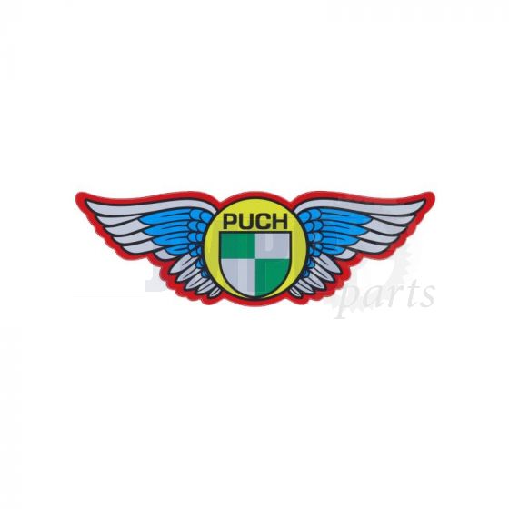 Sticker Puch Wings Red/White/Blue