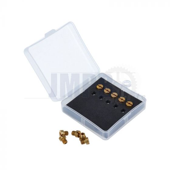 Main Jet Kit Dellorto 5MM 10 Pieces 80-98