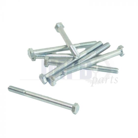 Hex bolt M8X95 Galvanized Din 931