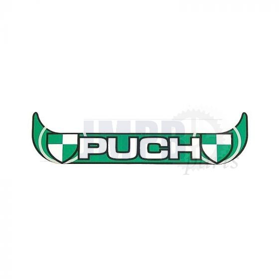 Sticker License plate holder Small Puch Green