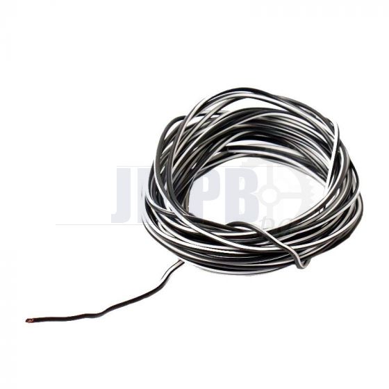  Electric wire 5 Mtr Packed.. - 1.0MM² Black/White