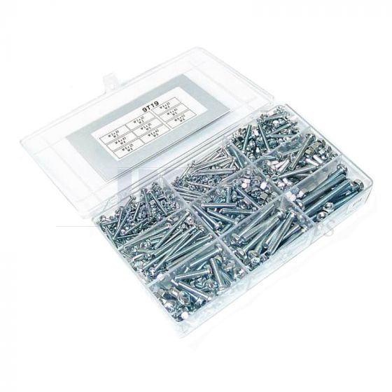 Assortment set Cylinder screws Din 7985H - 550 Pieces