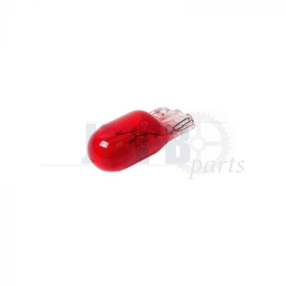 Wedge Bulb T10 12 Volt 5 Watt Red