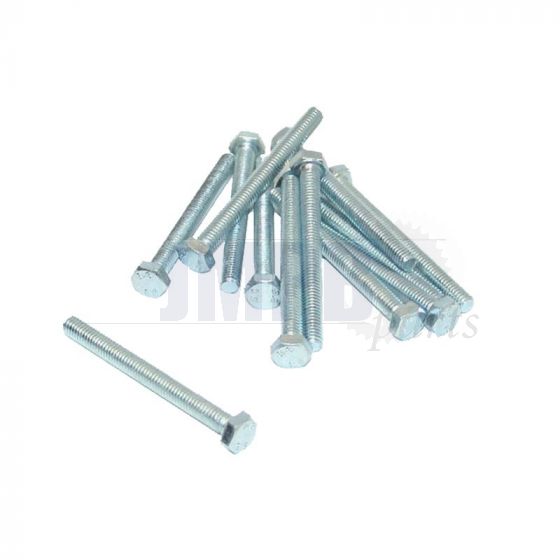 Hex bolt M6X60 Galvanized Din 933