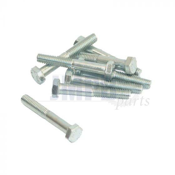 Hex bolt M6X40 Galvanized Din 931