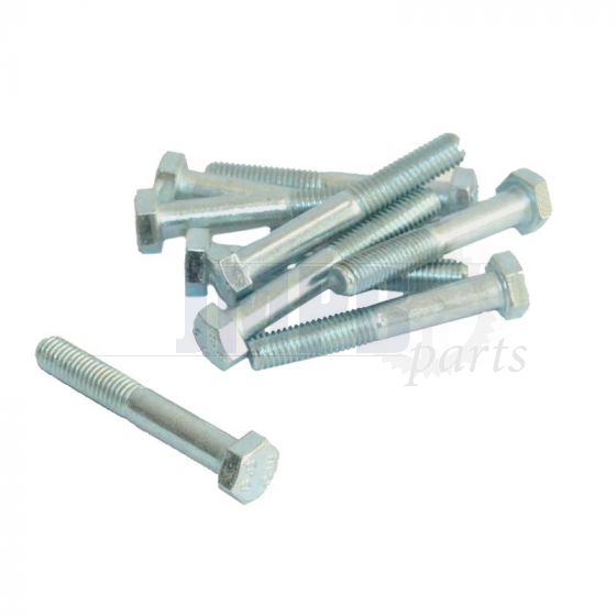 Hex bolt M8X60 Galvanized Din 931