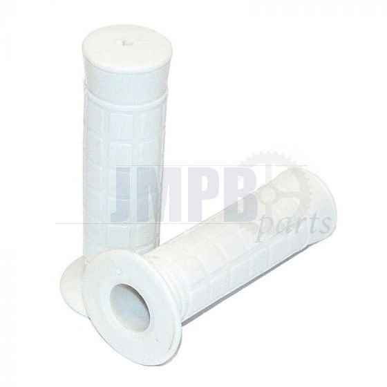 Handle Grips Block White Universal