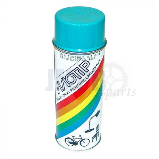 Motip Alkyd Aerosol RAL 5018 Turquoise Blue - 400ML