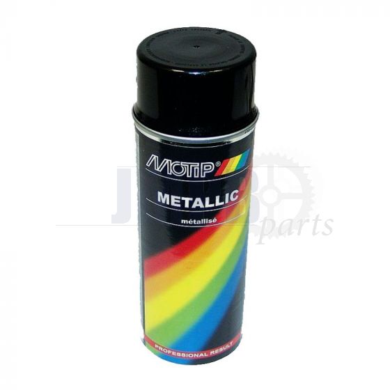 Motip Metallic Lacquer Black - 400ML