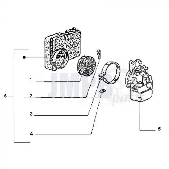 Airfilter Vespa Ciao