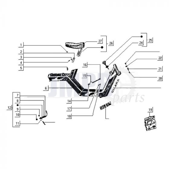 Frame Gilera Citta