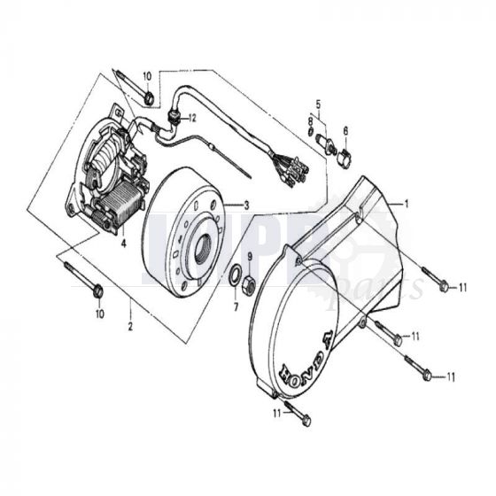 Ignition Honda MB50