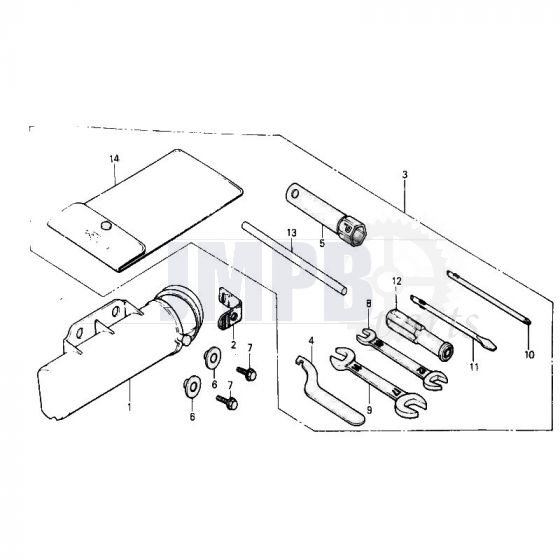 Toolbox Honda MT50