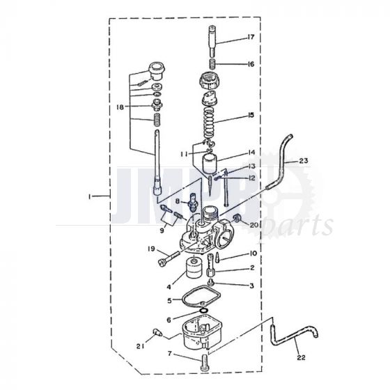 Carburettor Yamaha FS1 2RU