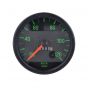 Speedometer 85MM VDO Replica Black/Green