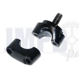 Handlebar holder complete Black Yamaha FS1