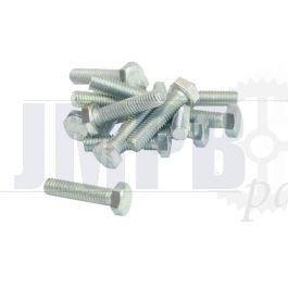 Hex bolt M6X25 Galvanized Din 933