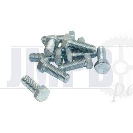 Hex bolt M7X25 Galvanized Din 933