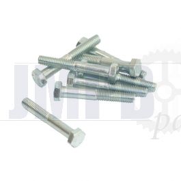 Hex bolt M6X40 Galvanized Din 931