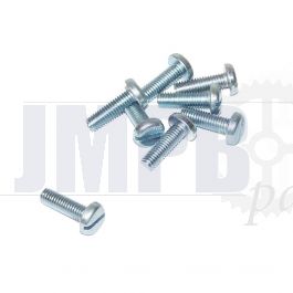 Pan Cylinder head screw Slotted Galvanized M5X16 Din 85