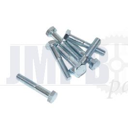 Hex bolt M6X30 Galvanized Din 931