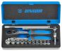 UNIOR BI Socket set 1/4-188 BI-16pcs