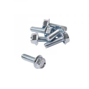 Flange bolt Galvanized Toothed M6X20 Din 6921