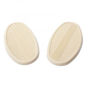 Knee rubber set Kreidler Egg-Tank Creme