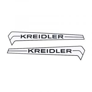 Tank stickers Kreidler Florett White/Black 