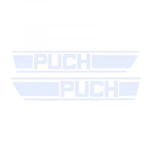 Tanktransferset Puch X30 White