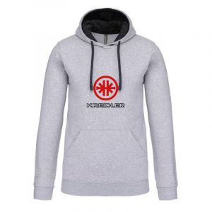 Sweater Kreidler Hoodie Grey