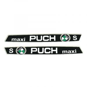 Tanktransferset Puch Maxi S Black / Chrome