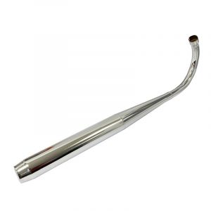 Exhaust 36MM Zundapp Single Nod Chrome