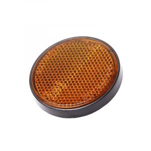 Reflector Orange Round 60MM M6 Bolt