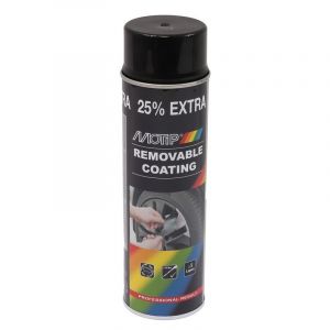 Motip Sprayplast Black Gloss - 500ML