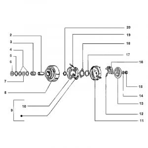 Clutch Vespa Ciao