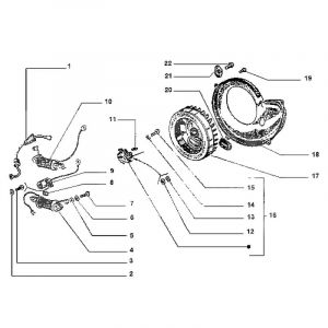 Ignition Gilera Citta Contacts points