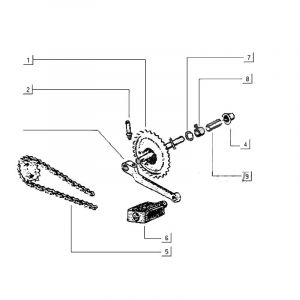 Crank Gilera Citta