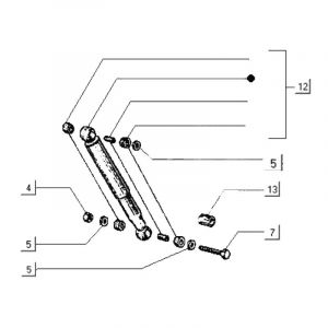 Rear Shock Absorber Gilera Citta