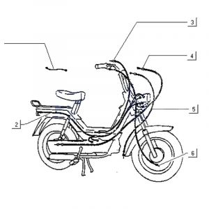 Cables Gilera Citta