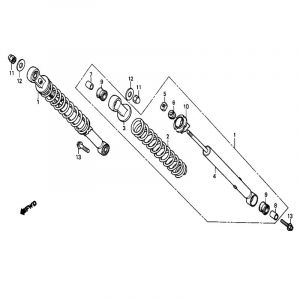 Shock Absorbers Honda MB50