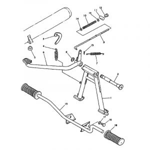 Centre stand Yamaha FS1 2RU