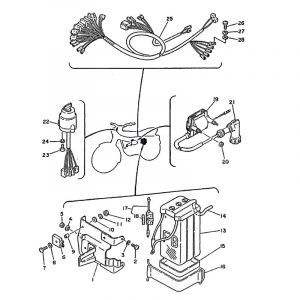 Electric Parts 1 Yamaha FS1 2RU