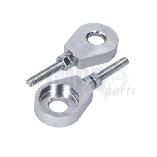 Chain tensioner Set M6 Silver 12MM